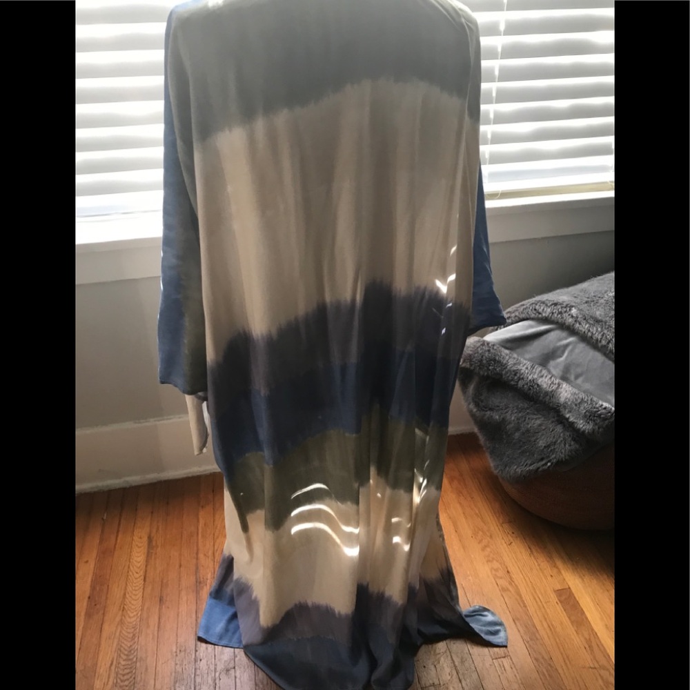 Long, Tie dyed kimono